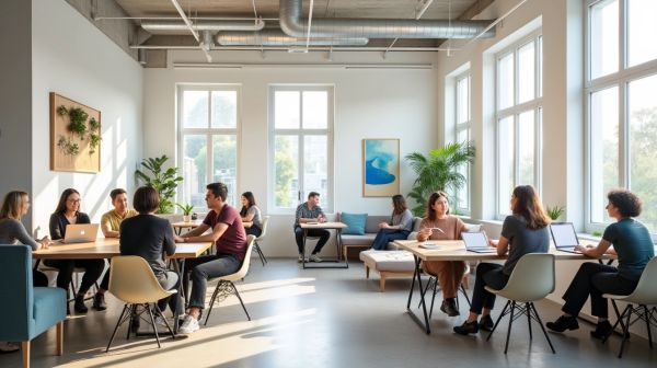 Découvrez Bloom coworking : l'environnement collaboration à Valenciennes